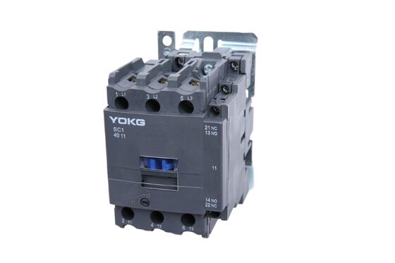 220VAC 3 Pole AC Contactor Rated Current 50A Screw Or Din Rail Installation