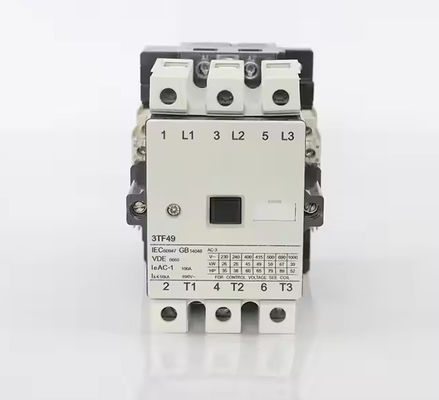 3TB 3TF 3TF49 السلسلة 2NO 2NC الاتصال المساعد Ac Contactor المغناطيسي 100A