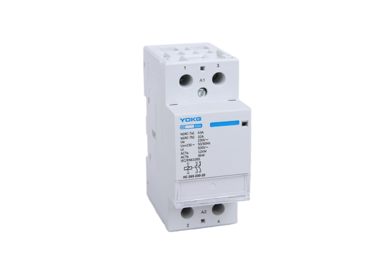 موصل معياري منزلي 4P 25A 380 فولت DIN Rail 220 فولت/230 فولت 50/60 هرتز