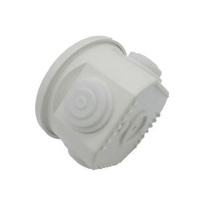 أبيض ABS صندوق كهربائي IP65 ضميمة مقاومة للماء 85 * 85 * 50 مم